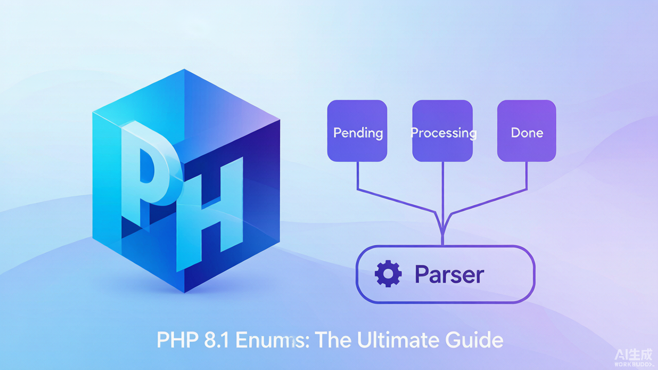 PHP 8.1 enums illustration