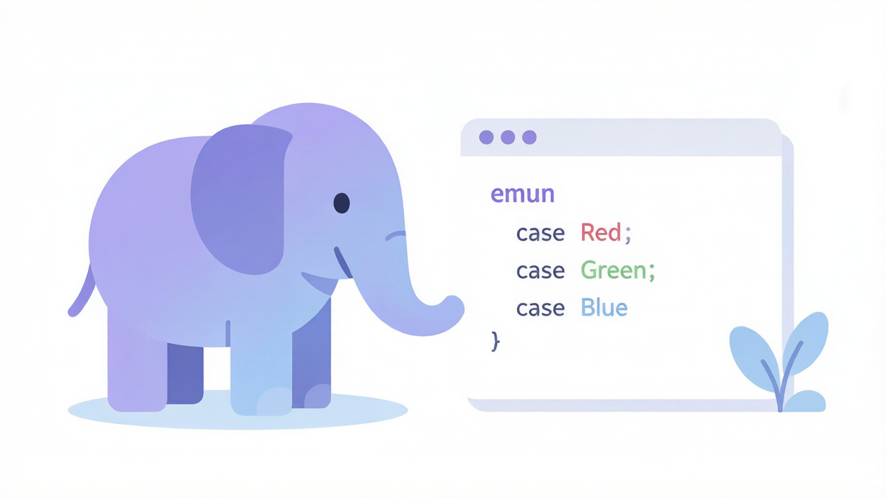 PHP 8 enums illustration